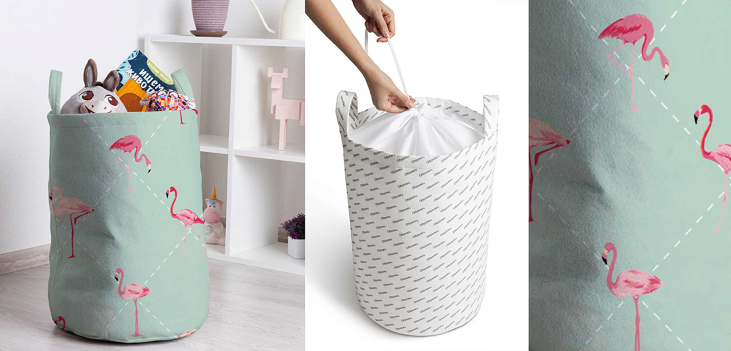 Корзина Flamingo Rhombus Basket Корзина Flamingo Rhombus Basket - Loft-Concept в Саратове