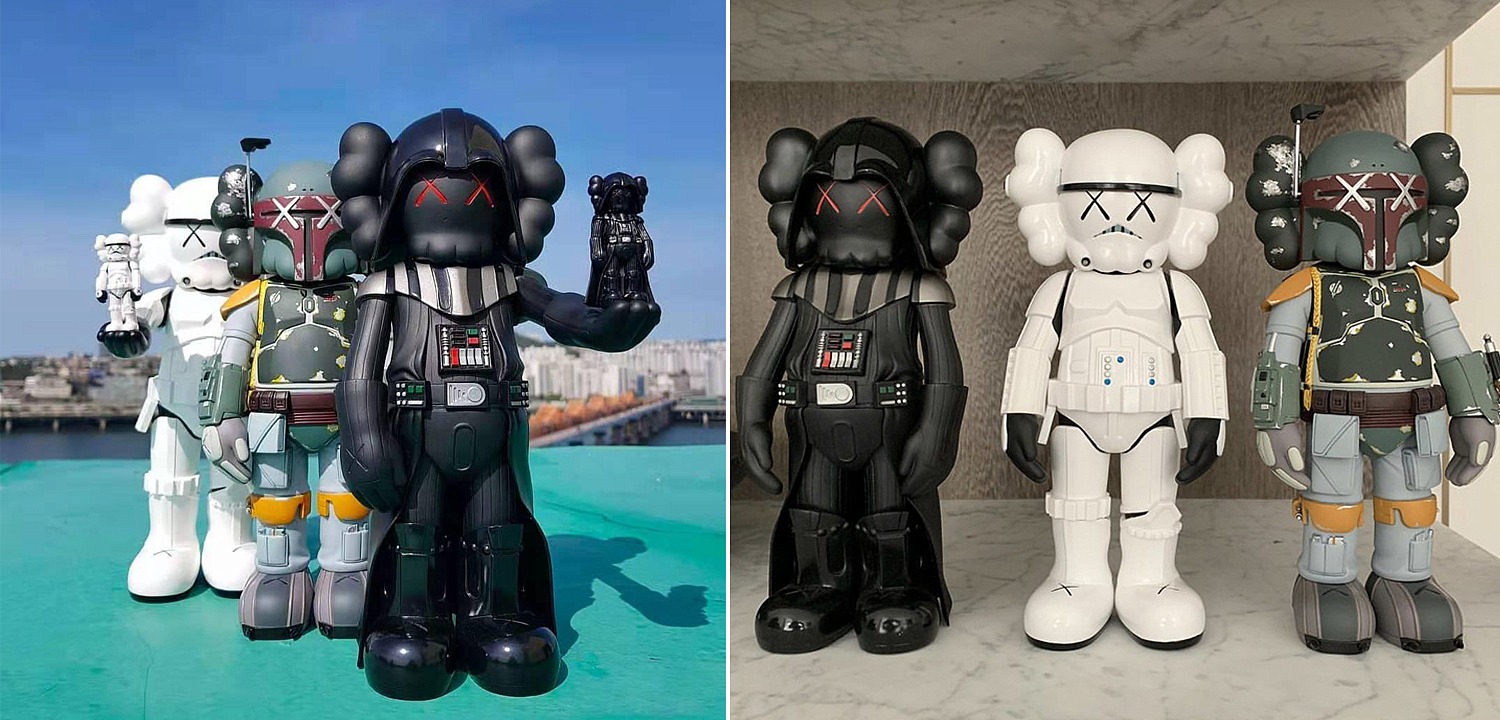 Статуэтка KAWS Star Wars Boba Fett Ver Статуэтка KAWS Star Wars Boba Fett Ver - Loft-Concept в Саратове