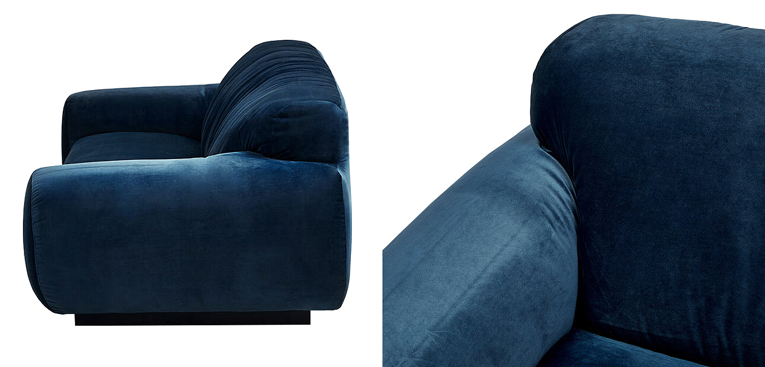 Диван Inesia Sofa blue Диван Inesia Sofa blue - Loft-Concept в Саратове