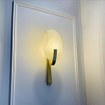 Бра с мраморным рассеивателем овальной формы Torch варинант исполнения - 6 | Loft Concept в Саратове