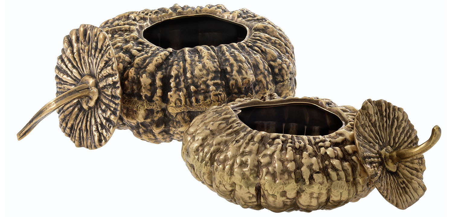 Набор шкатулок Eichholtz BOX CITROUILLE SET OF 2 Набор шкатулок Eichholtz BOX CITROUILLE SET OF 2 - Loft-Concept в Саратове