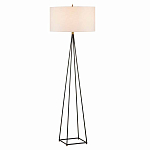 Торшер с основанием конической формы и тканевым абажуром Unusual варинант исполнения - 1 | Loft Concept в Саратове