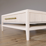 Кофейный стол Primo с двумя ящиками Светлый дуб варинант исполнения - 4 | Loft Concept в Саратове