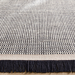 Ковер Woven from Wool с бахромой по краям варинант исполнения - 4 | Loft Concept в Саратове