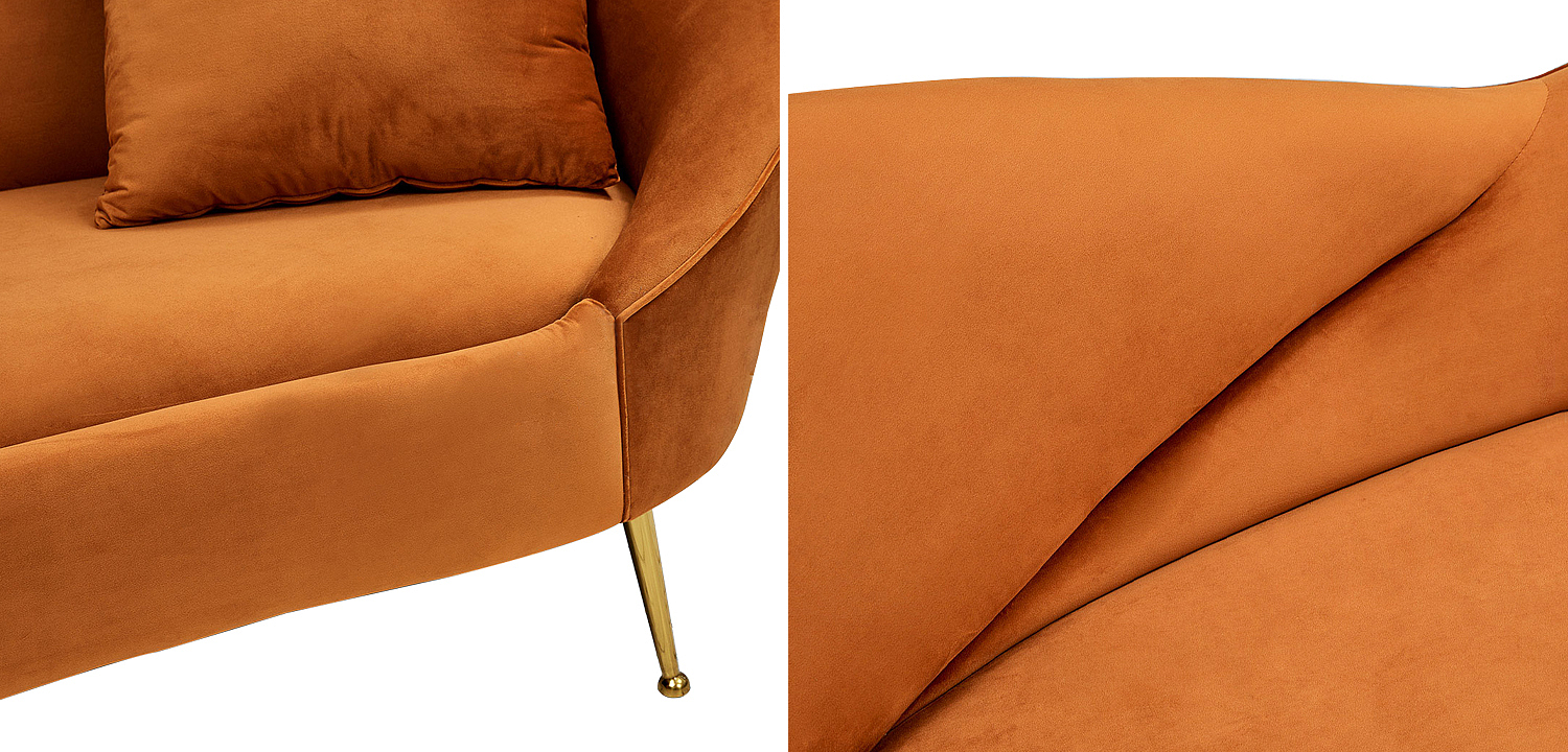 Диван Prudence Orange Sofa Диван Prudence Orange Sofa - Loft-Concept в Саратове