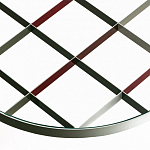 Дизайнерский круглый кофейный стол со стеклянной столешницей Gio Ponti D.555.1 Coffee Table варинант исполнения - 4 | Loft Concept в Саратове