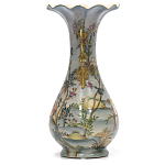 Ваза фарфоровая с попугаями Gaya варинант исполнения - 3 | Loft Concept в Саратове