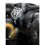 Диван в Лофт Честерфильд граффити из винтажной кожи GRAFFITI PARA Chesterfield варинант исполнения - 7 | Loft Concept в Саратове