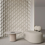 Гипсовая 3D Панель DRAGON SCALE - B варинант исполнения - 1 | Loft Concept в Саратове