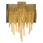 Бра с перфорированными металлическими дугами и цепочками 22 см Atlantis Chain варинант исполнения - 3 | Loft Concept в Саратове