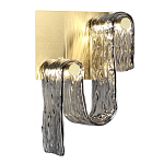 Бра волнистой формы из фактурного стекла Wave варинант исполнения - 2 | Loft Concept в Саратове