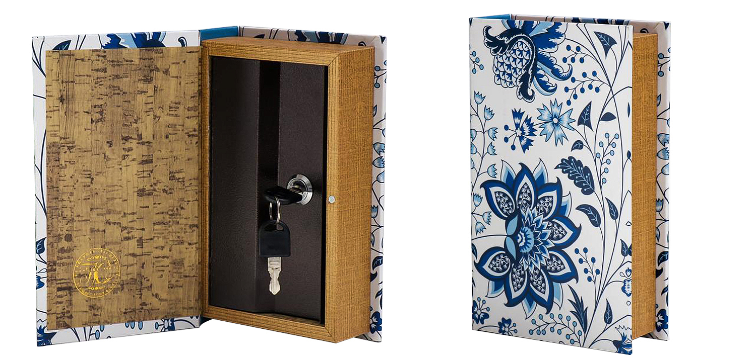 Шкатулка-книга с сейфом Fabulous Flowers Book Box Шкатулка-книга с сейфом Fabulous Flowers Book Box - Loft-Concept в Саратове