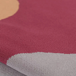 Плед из хлопка с абстрактным принтом Elysian Flow Ember варинант исполнения - 4 | Loft Concept в Саратове