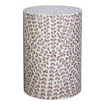 Столик с инкрустацией с перламутровым узором Jean Pink варинант исполнения - 1 | Loft Concept в Саратове