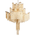 Люстра металлическая Rain of metal варинант исполнения - 1 | Loft Concept в Саратове