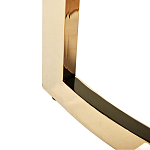 Столик журнальный золотой с темным стеклом Tastiness варинант исполнения - 2 | Loft Concept в Саратове