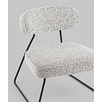 Кресло лаунж Kate букле серый варинант исполнения - 2 | Loft Concept в Саратове