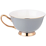 Чайная пара из фарфора 200 мл Grey Tea Porcelain Set варинант исполнения - 2 | Loft Concept в Саратове