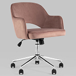Кресло для компьютерного стола Veloury Pink варинант исполнения - 2 | Loft Concept в Саратове