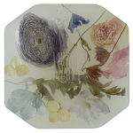 Шкатулка из эпоксидной смолы с цветами белая Epoxy Resin Square Box White варинант исполнения - 1 | Loft Concept в Саратове