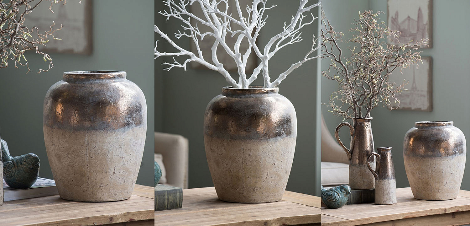 Ваза Vase Argenta metal 40 Ваза Vase Argenta metal 40 - Loft-Concept в Саратове