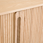 Длинный низкий буфет с 2-мя раздвижными дверцами Toinette Light Cupboard варинант исполнения - 12 | Loft Concept в Саратове