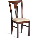 Стул деревянный с узором ручной работы Espresso варинант исполнения - 1 | Loft Concept в Саратове