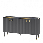 Консоль с фасадами цвета графит Antique Order Graphite варинант исполнения - 2 | Loft Concept в Саратове