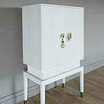 Кабинетный шкаф Elsa Dreams White с 2-мя ящиками варинант исполнения - 1 | Loft Concept в Саратове