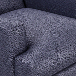 Мебельная ткань Шенилл синий цвет 138 см T4-33 варинант исполнения - 6 | Loft Concept в Саратове