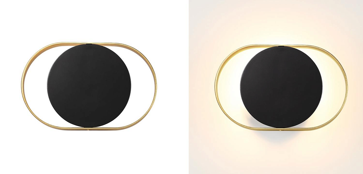 Бра Globo Ocular Sconce Oval Black Бра Globo Ocular Sconce Oval Black - Loft-Concept в Саратове