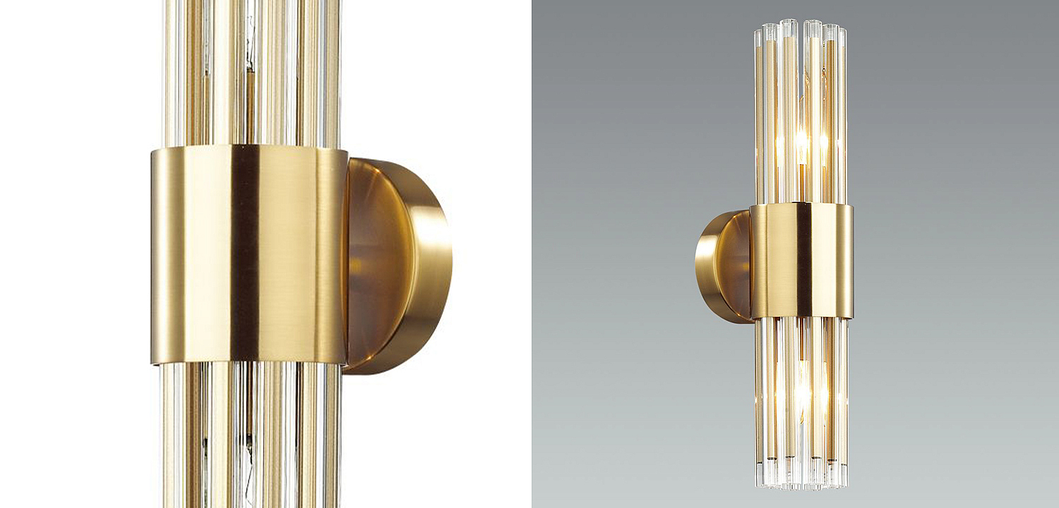 Бра Gladwin Glass Tube Wall Lamp Бра Gladwin Glass Tube Wall Lamp - Loft-Concept в Саратове