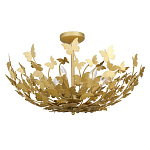 Потолочный светильник с абажуром оформленным в виде стаи бабочек Eternal Butterflies варинант исполнения - 2 | Loft Concept в Саратове