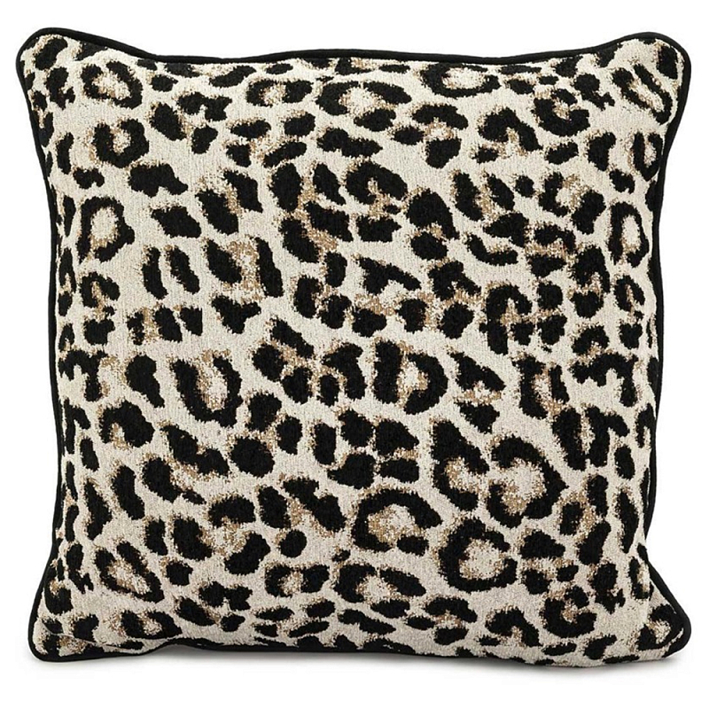 Подушка Pillow Gotha Edge Черный Коричневый Подушка Pillow Gotha Edge Черный Коричневый в Саратове | Loft Concept