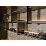 Кухонный гарнитур с раздвижными дверцами TIVALÌ 2.0 BY YABU PUSHELBERG Dada Engenereed Kitchen варинант исполнения - 5 | Loft Concept в Саратове