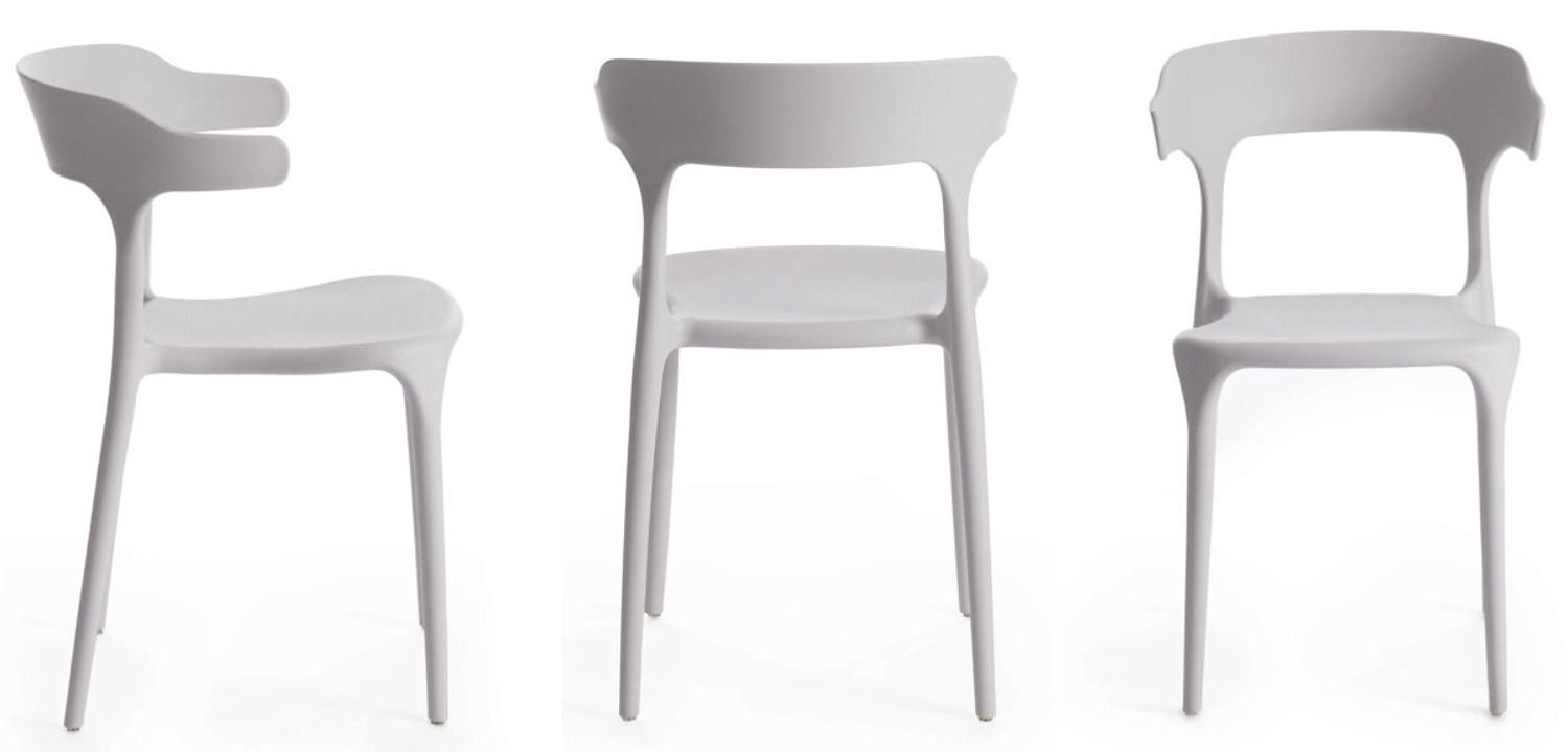 Стул Joris White Plastic Стул Joris White Plastic - Loft-Concept в Саратове
