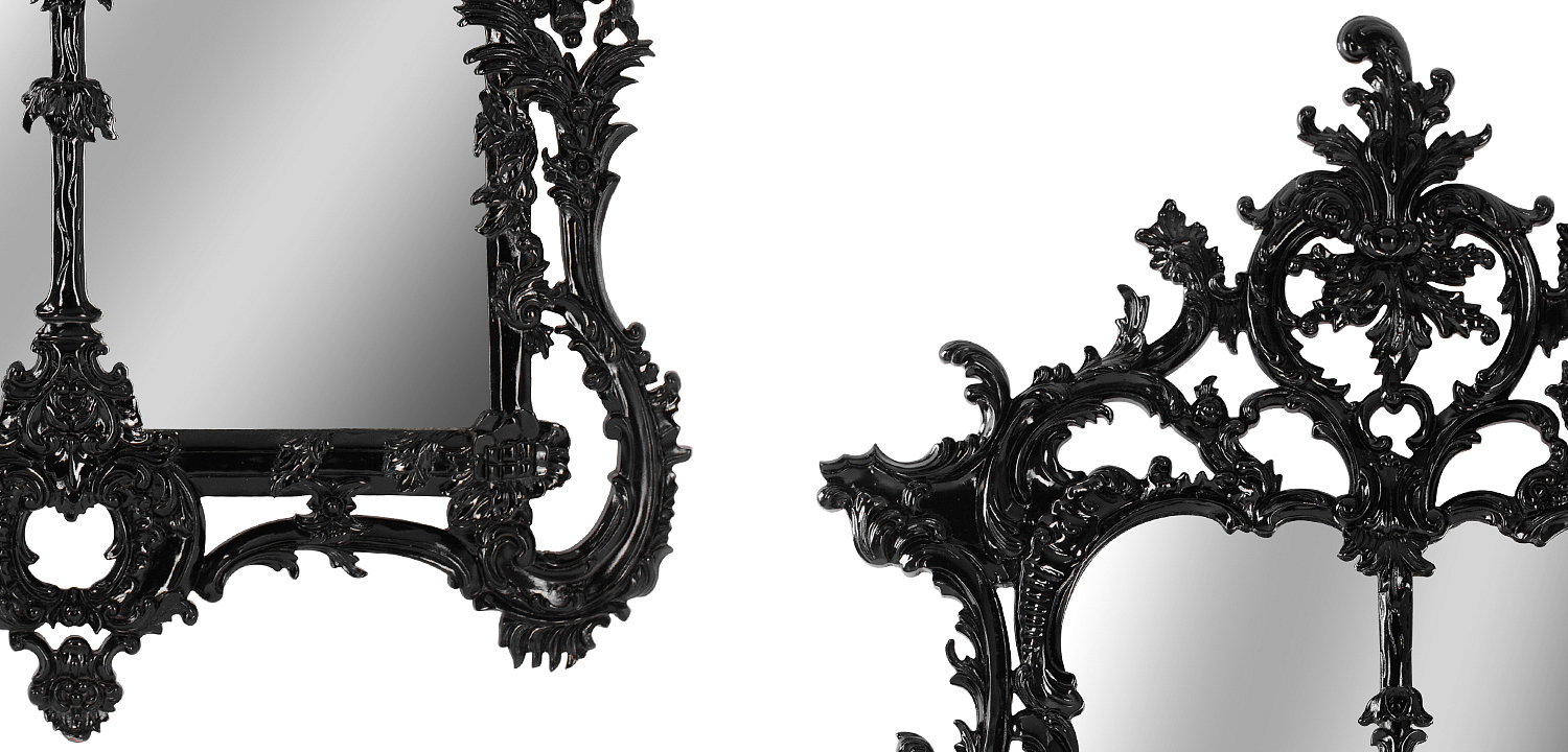 Зеркало Emblemes Mirror Black Wood Зеркало Emblemes Mirror Black Wood - Loft-Concept в Саратове