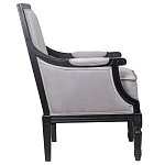 Кресло Harry Armchair black and grey velour варинант исполнения - 2 | Loft Concept в Саратове