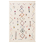 Ковер с графическим разноцветным узором Vinridio Bо  Multi варинант исполнения - 1 | Loft Concept в Саратове