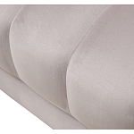 Диван двухместный велюровый бежевый Facilities Status варинант исполнения - 3 | Loft Concept в Саратове