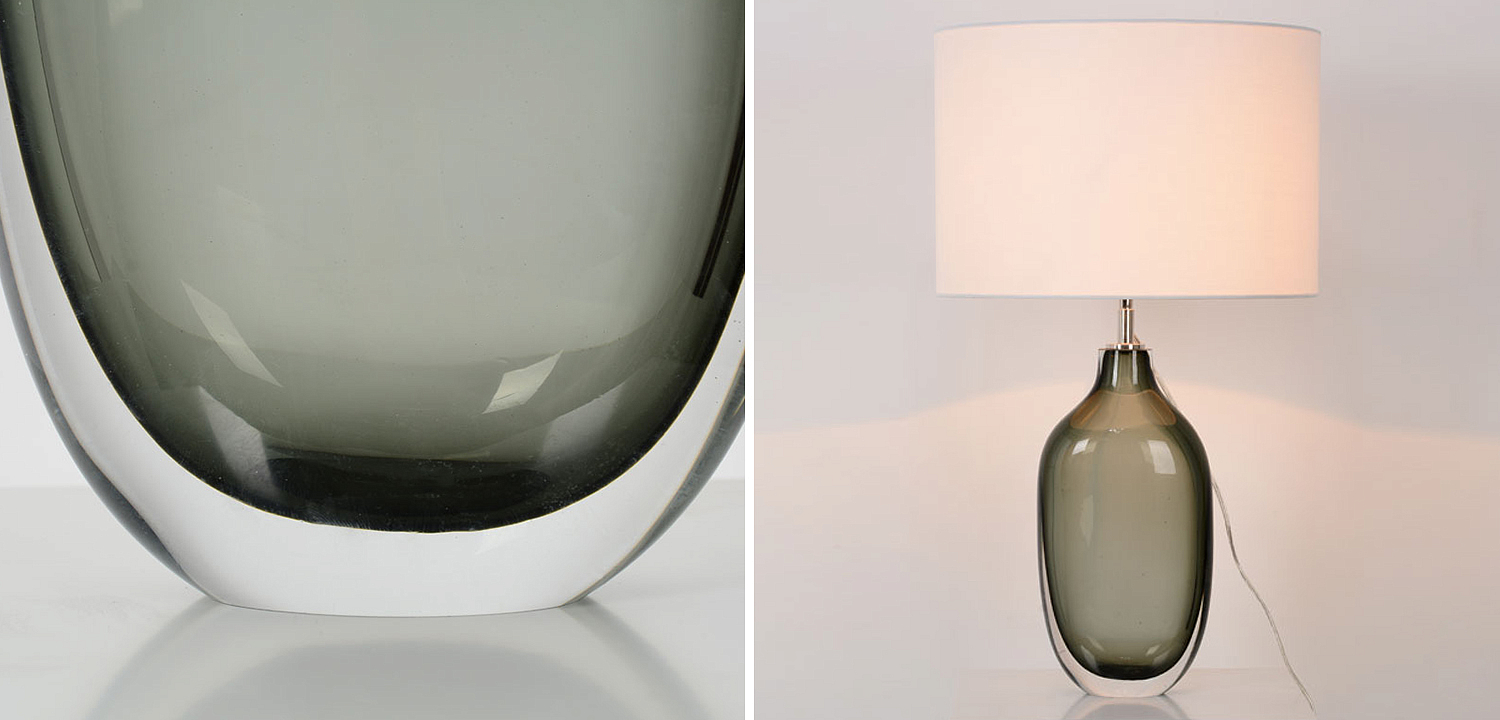 Настольный светильник GLASS SCULPTURE Chelsom Настольный светильник GLASS SCULPTURE Chelsom - Loft-Concept в Саратове