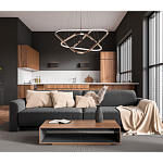 Люстра с подвесами в форме треугольников Niamh Barry варинант исполнения - 11 | Loft Concept в Саратове