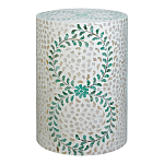 Столик с инкрустацией с перламутровым узором Eight варинант исполнения - 1 | Loft Concept в Саратове