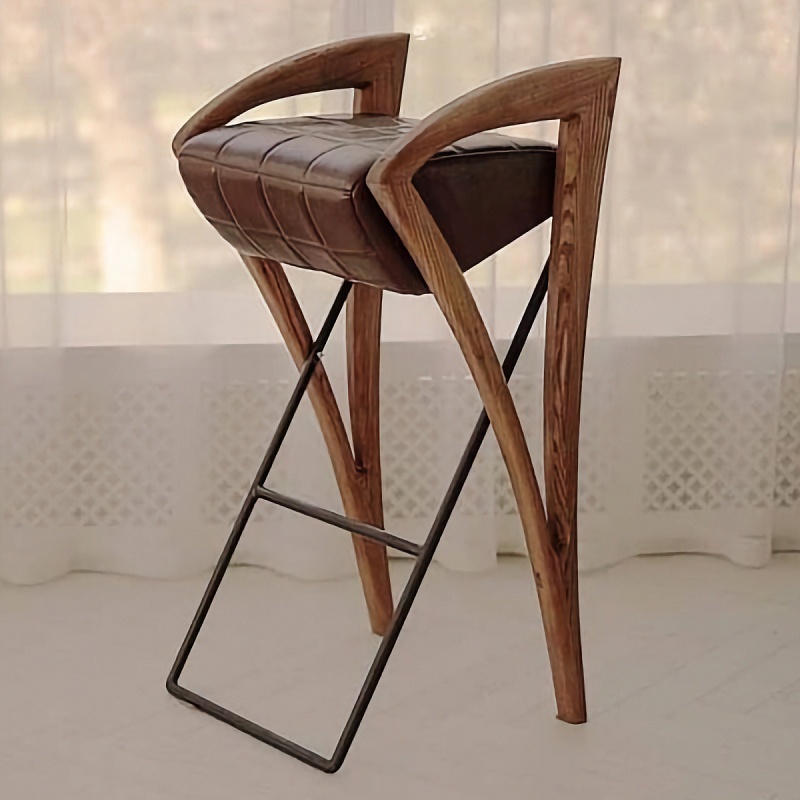 Стул Crutch Chair Коричневый Черный Стул Crutch Chair Коричневый Черный в Саратове | Loft Concept