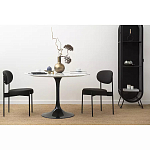 Стул мягкий Alfie Chair черный варинант исполнения - 6 | Loft Concept в Саратове