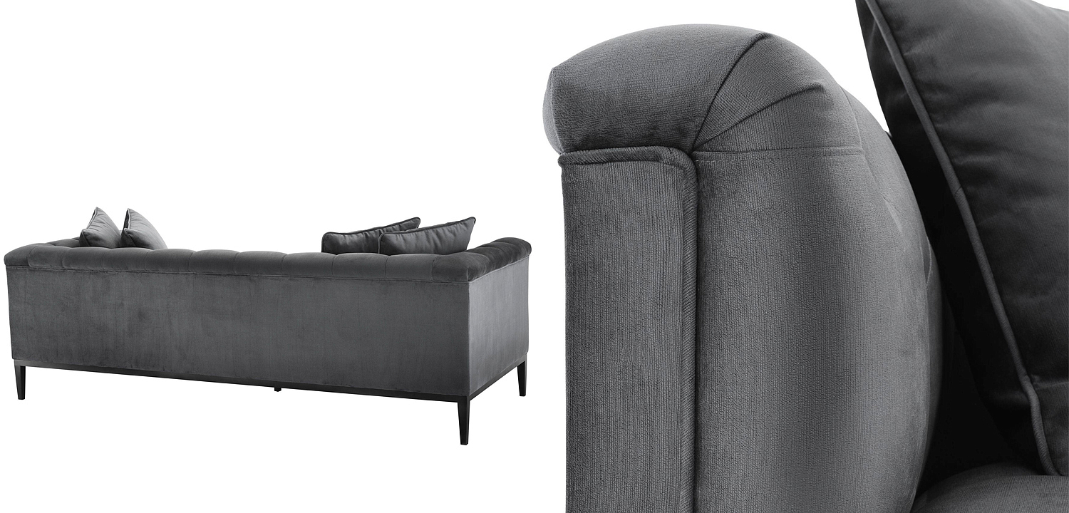 Диван Eichholtz Sofa Cesare Grey Диван Eichholtz Sofa Cesare Grey - Loft-Concept в Саратове