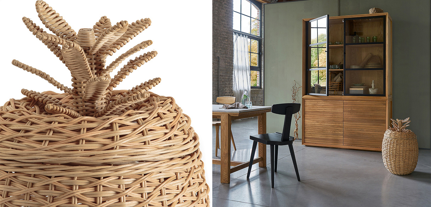 Корзина Wicker Exotic Basket Корзина Wicker Exotic Basket - Loft-Concept в Саратове