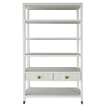 Стеллаж с двумя ящиками Elsa Dreams White варинант исполнения - 5 | Loft Concept в Саратове