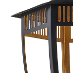 Подвесной светильник в форме фонаря чёрного цвета Black Lantern варинант исполнения - 1 | Loft Concept в Саратове