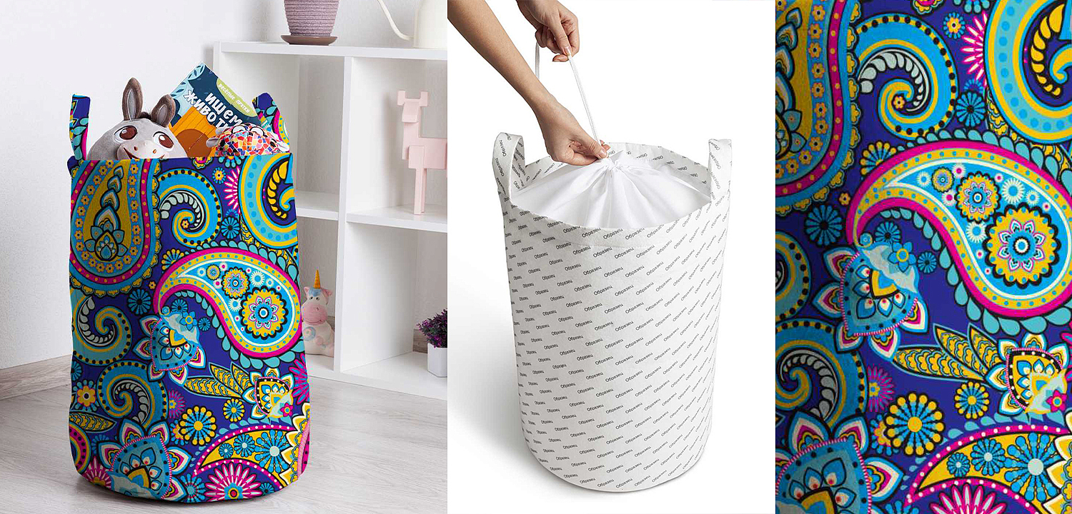 Корзина Paisley Basket Корзина Paisley Basket - Loft-Concept в Саратове